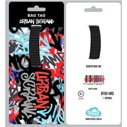 SPENCIL BAG TAG Urban Scrawl